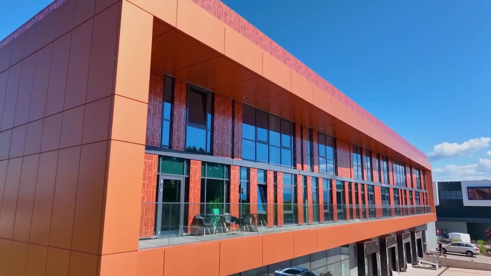 EGAC Construction facade work — cladding and curtain wall elevations